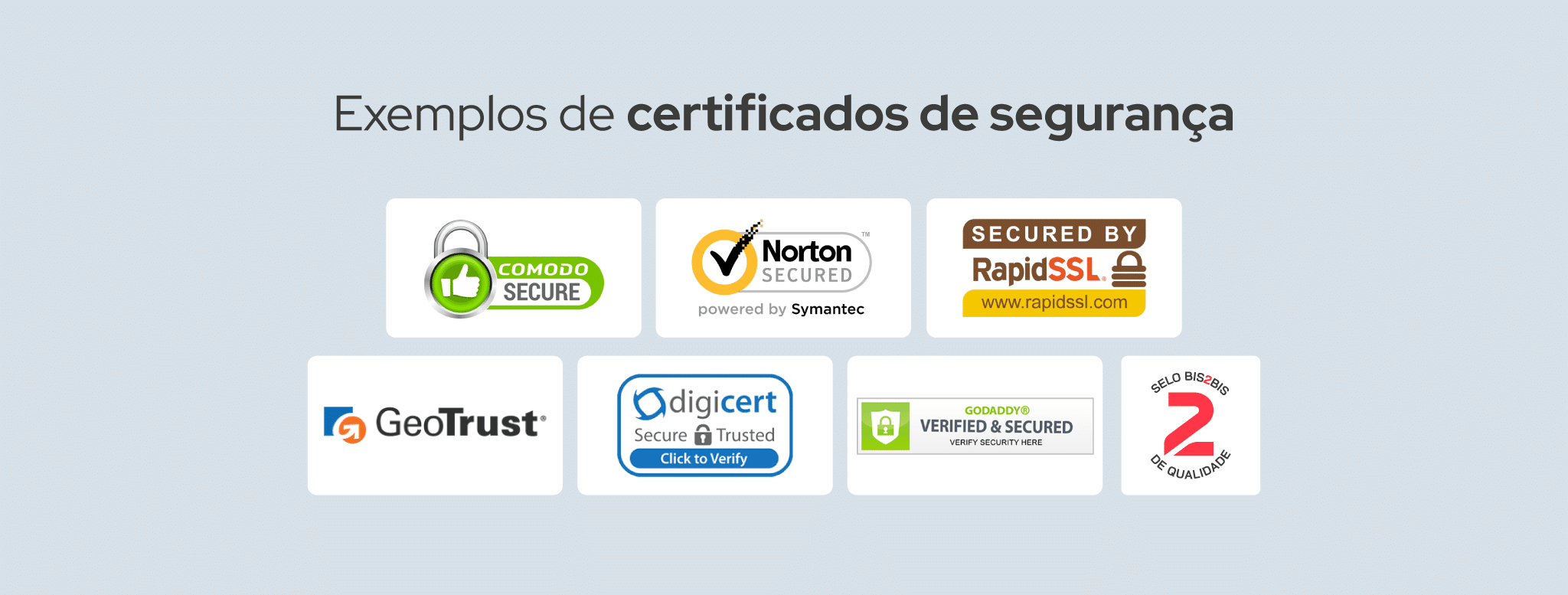 Antes de saber como montar uma Loja Virtual, é importante se assegurar da segurança de seus clientes. Na imagem, vemos um dos selos para certificação e segurança de um E-commerce.