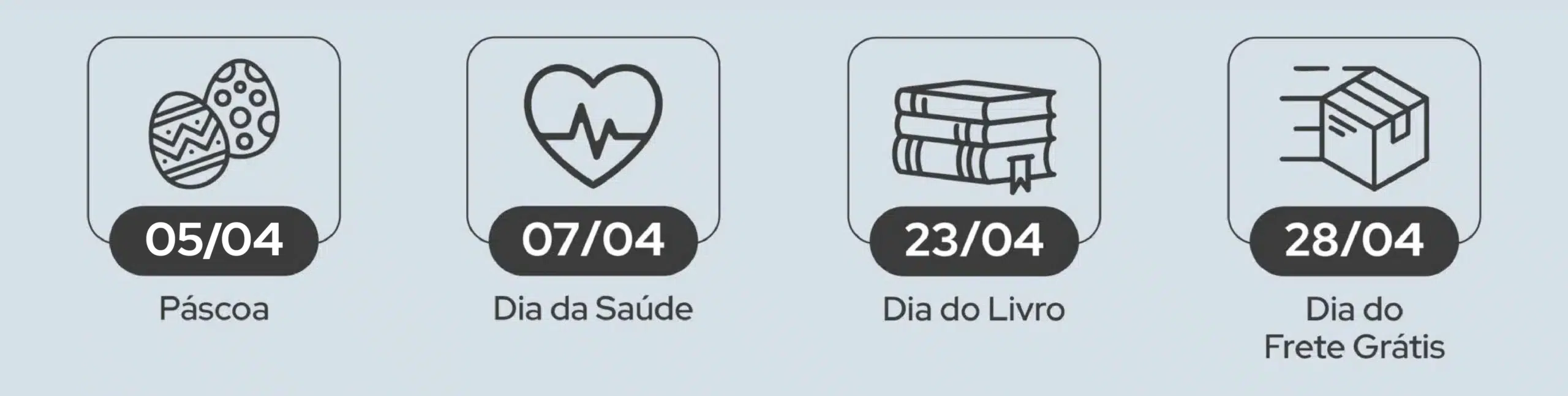 As principais datas comemorativas do E-commerce durante o mês de abril