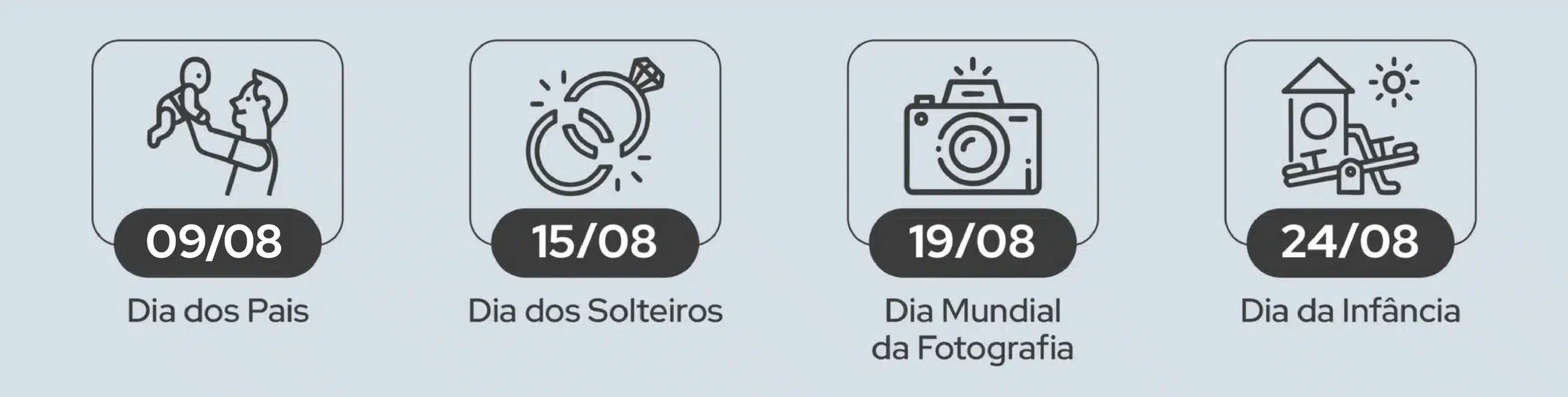 As principais datas comemorativas do E-commerce durante o mês de agosto